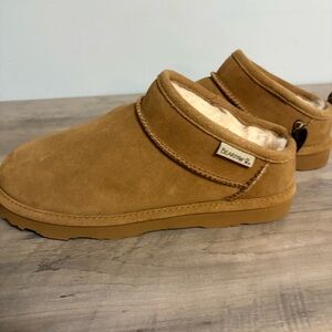 Bearpaw Kam Slipper slides - Hickory Brown boot clogs. Size 9